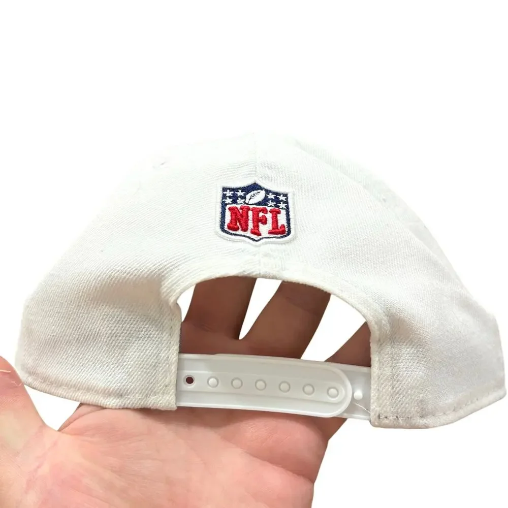 New York Giants New Era 9Fifty‎ Metallic Bill Brim SnapBack Hat Cap Retro Logo